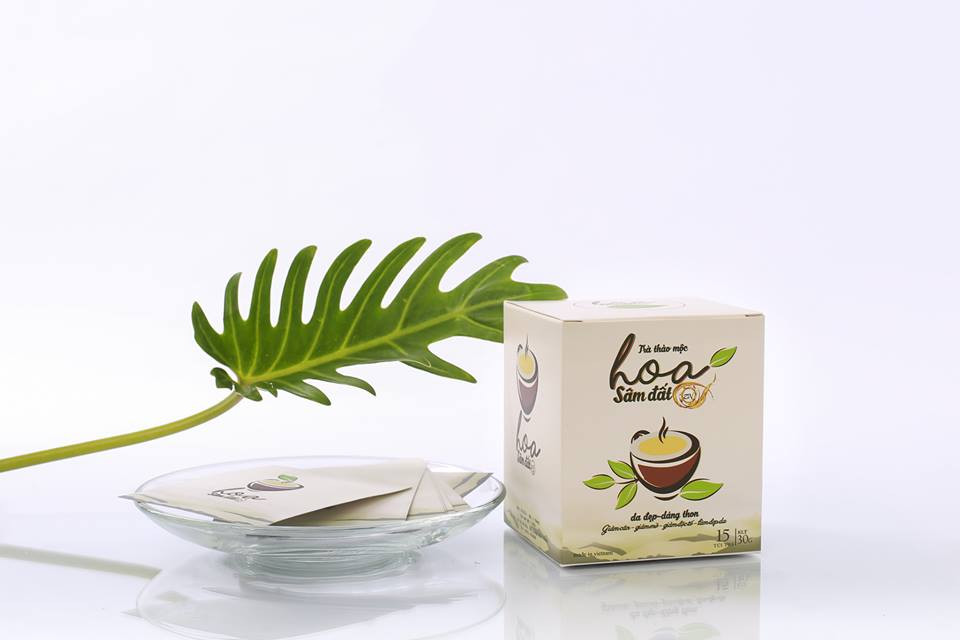 Trà giảm cân hoa sâm đất - bí quyết  kiểm soát cân nặng